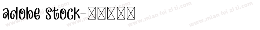 adobe stock字体转换